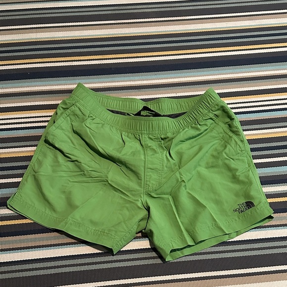The North Face Green Swim Shorts - Picture 1 of 4